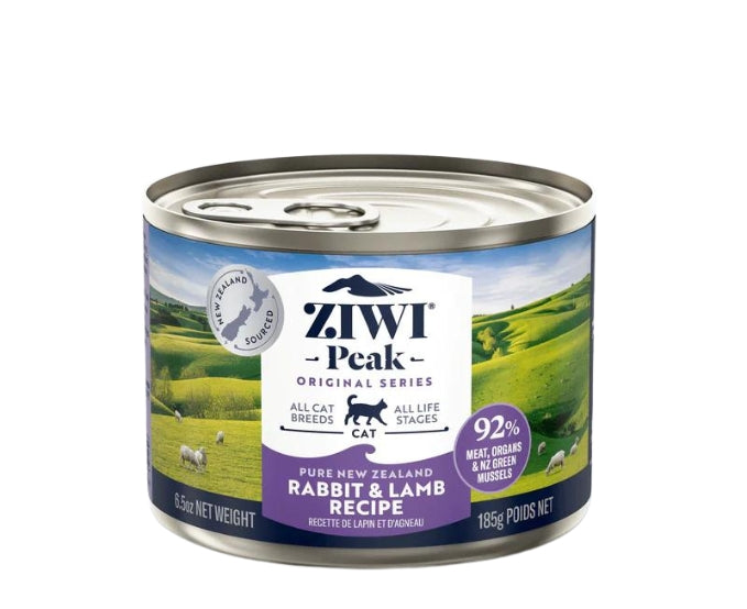 Ziwi Peak Rabbit Lamb Recipe Canned Cat Food